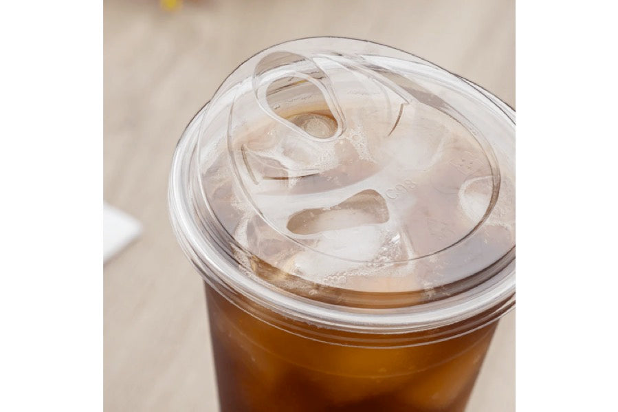 Strawless Sipper Lids for 12-24oz PET Cup - TCV Wholesale