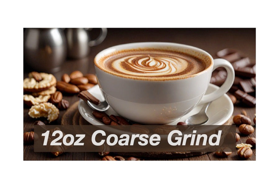 Flavored Coffee - Coarse Grind (French Press)- 12oz - TCV Wholesale
