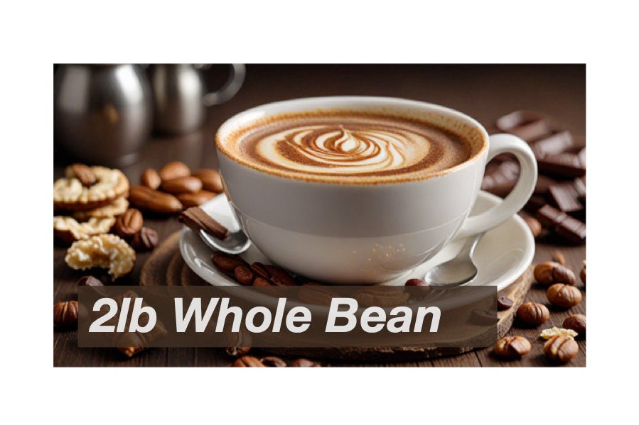 Flavored Coffee - Whole Bean - 2 lbs - TCV Wholesale
