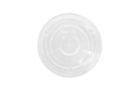 Pet Flat Lids for 12-24oz PET Cup [1000 count] - TCV Wholesale