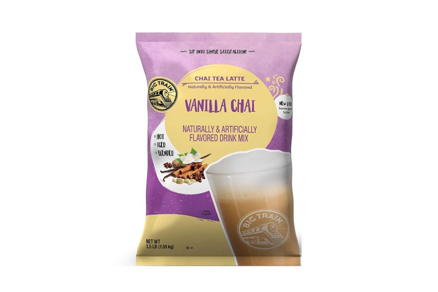 Big Train Vanilla Chai Tea Latte - Bulk 3.5 lb Bag - TCV Wholesale