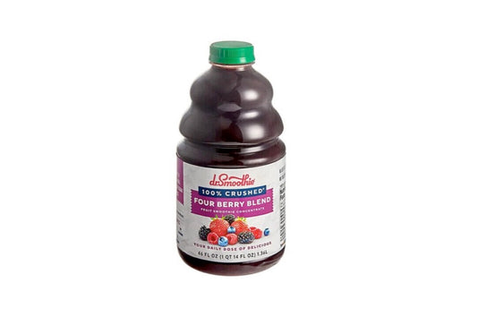 Dr. Smoothie Four Berry 100% Crushed Fruit Concentrate 46 fl oz