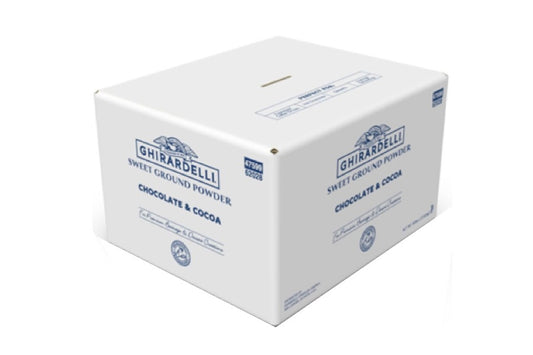 Ghiradelli Sweet Ground Chocolate & Cocoa - 30 lb Box - TCV Wholesale